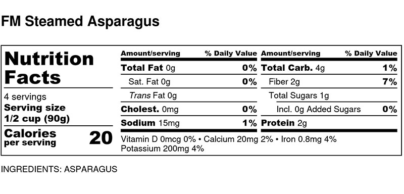 steamed-asparagus-promeals-healthy-menu