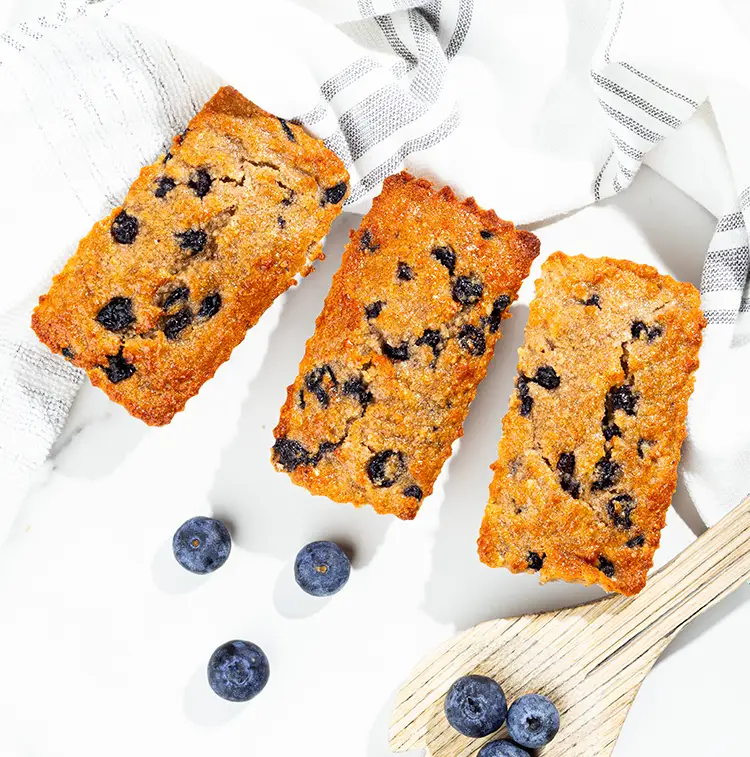 Blueberry Mini Cakes | Healthy snacks delivery