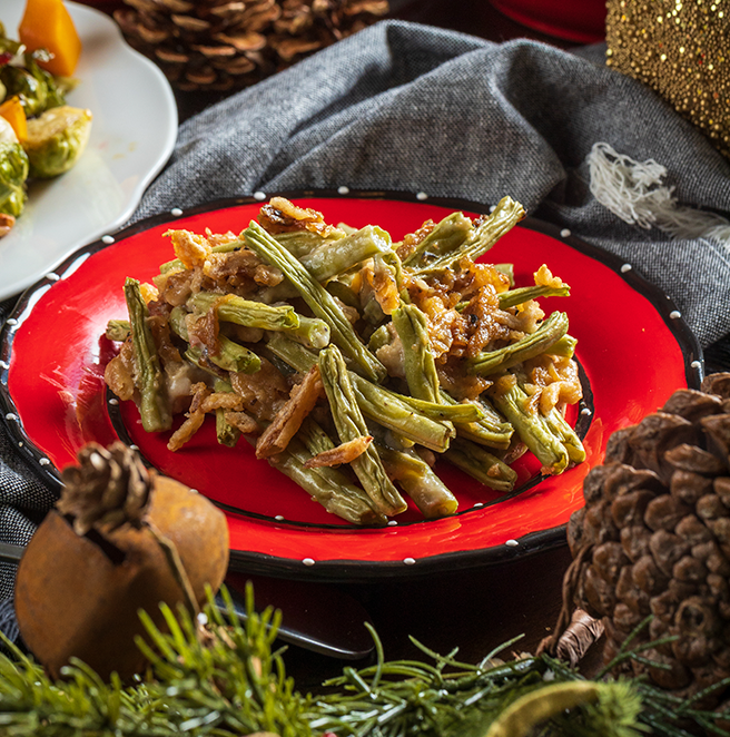 Green Beans Casserole | Thanksgiving Dinner