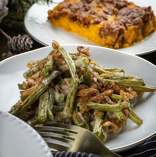 Green Beans Casserole | Thanksgiving Dinner