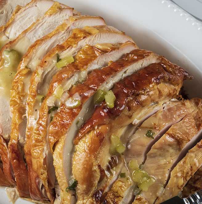 Sliced turkey | Thanksgiving Dinner